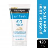Protetor Solar Neutrogena Sun Fresh Loção FPS90 120ml