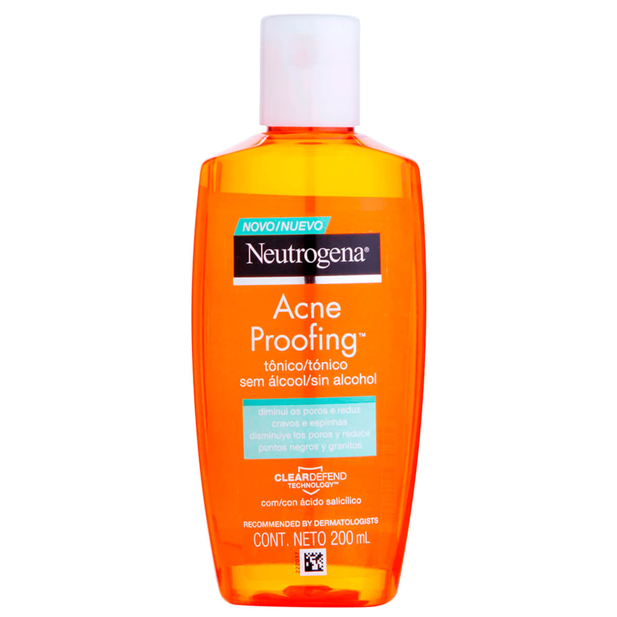 Tonico Facial Sem Alcool Neutrogena Acne Proofing 200ml Droga Raia