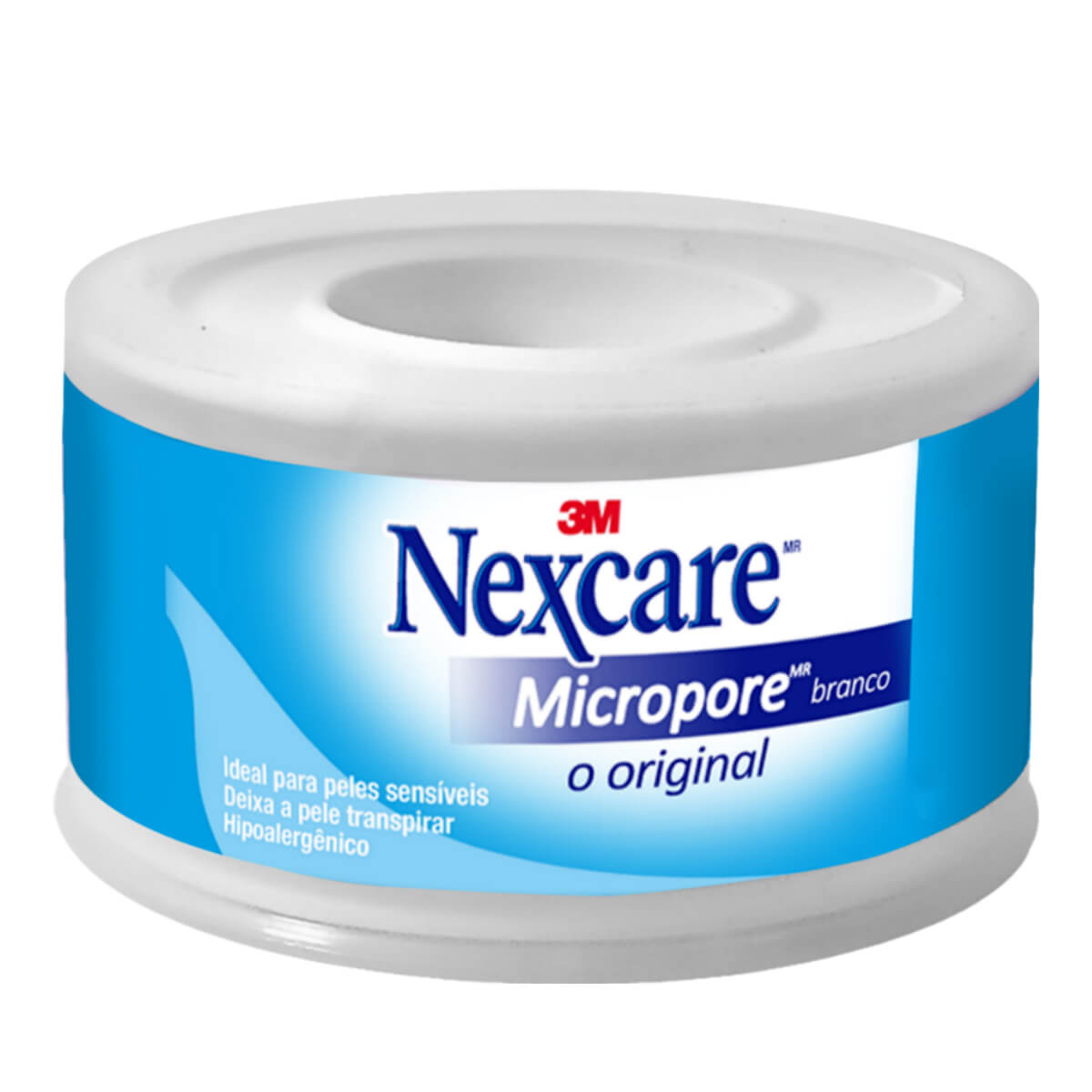 Esparadrapo Micropore Nexcare Branca 25mm x 4,5m 1 Unidade
