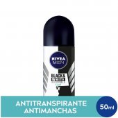 Desodorante Nivea Men Invisible Black & White Fresh Roll-On Antitranspirante com 50ml