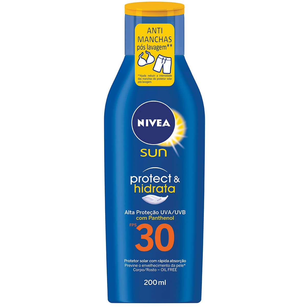 Protetor Solar Nivea Sun Protect & Hidrata FPS30 200ml