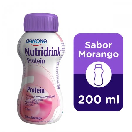 Nutridrink Protein Sabor Morango 200ml | Drogaraia.com Foto 2