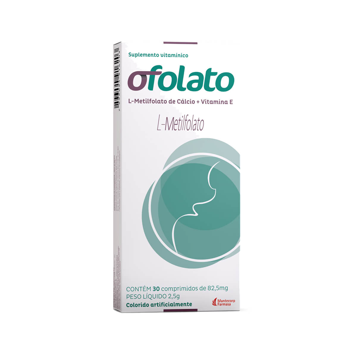 Suplemento Vitamínico Ofolato 82,5mg com 30 comprimidos Menor preço em Suplemento Vitamínico Ofolato 82,5mg com 30 comprimidos