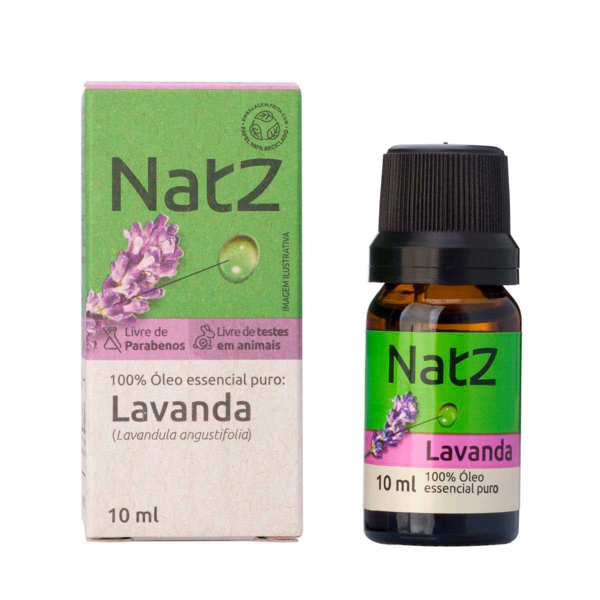 Óleo Essencial de Lavanda Natz 10ml com menor preço | Droga Raia