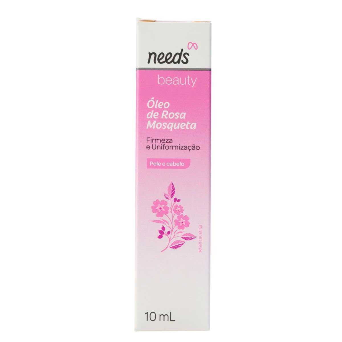 Óleo Corporal Rosa Mosqueta Needs Beauty 10ml Menor preço em Óleo Corporal Rosa Mosqueta Needs Beauty 10ml