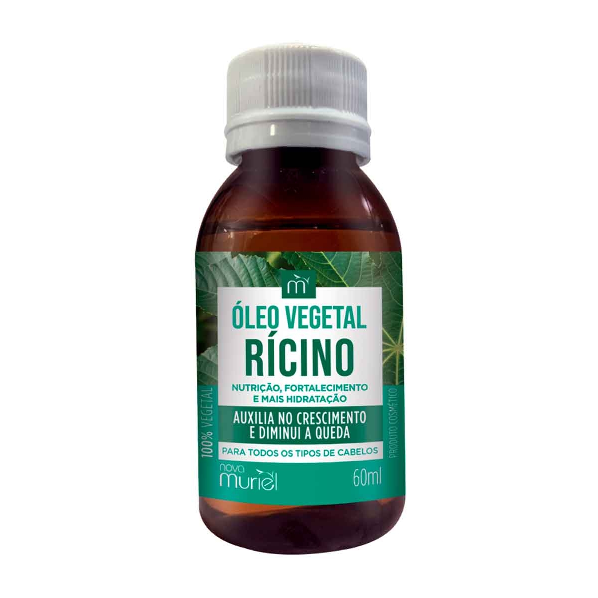 Óleo Vegetal de Umectação Capilar Muriel Rícino com 60ml Menor preço em Óleo Vegetal de Umectação Capilar Muriel Rícino com 60ml