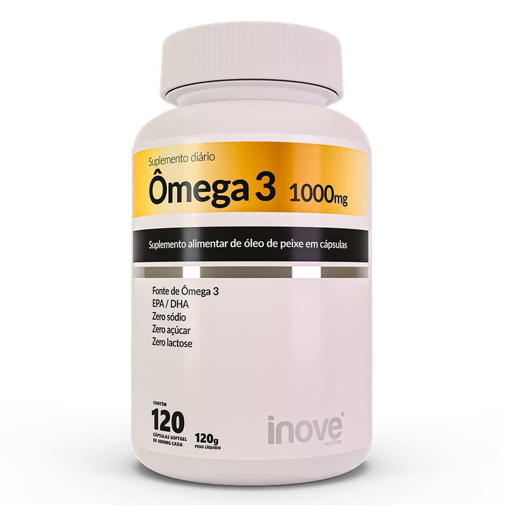 Ômega 3 EPA/DHA 1000mg Inove Nutrition com 120 cápsulas é boa?