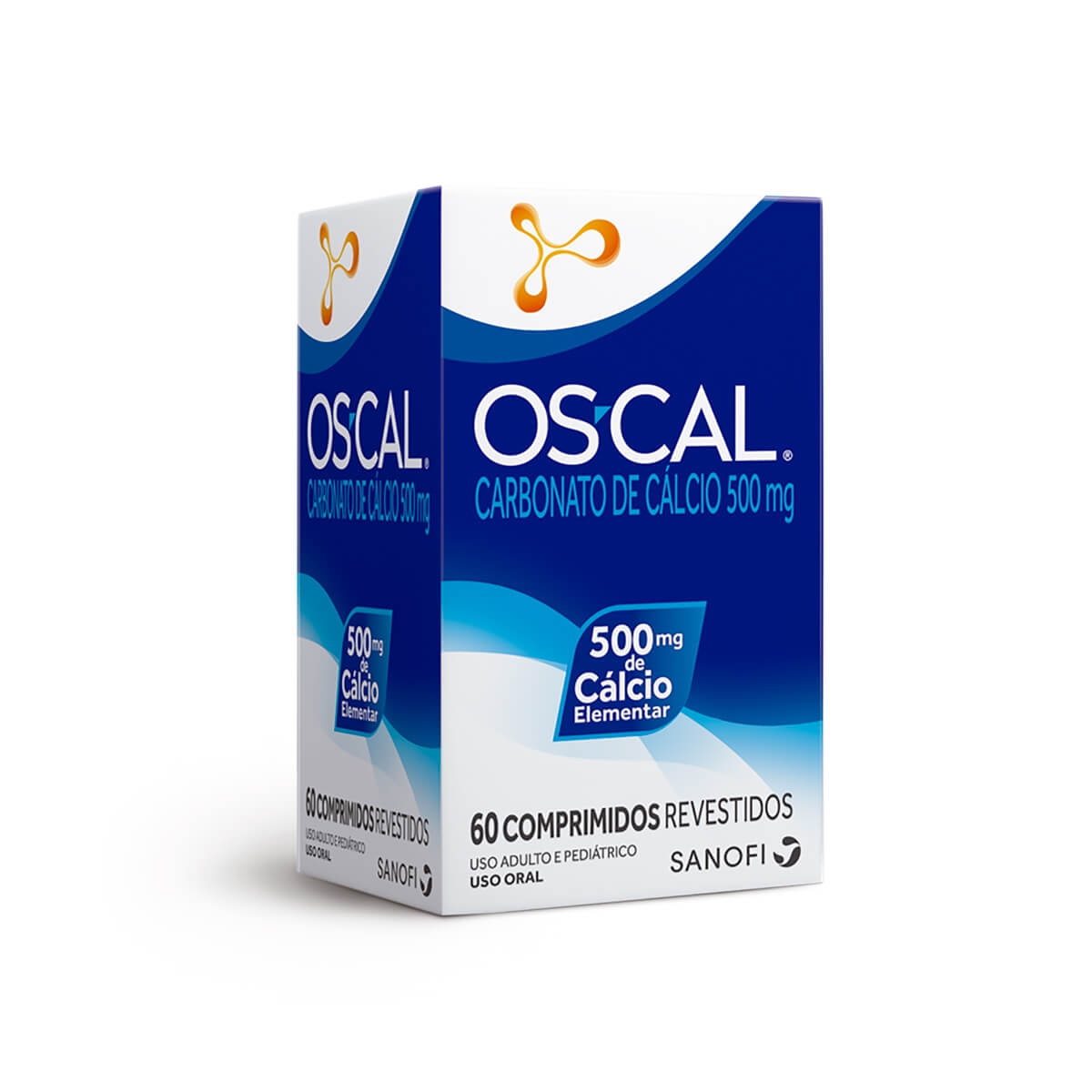 Suplemento de Cálcio Os-Cal 500mg com 60 comprimidos Menor preço em Suplemento de Cálcio Os-Cal 500mg com 60 comprimidos