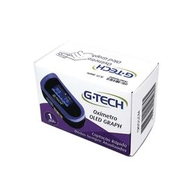 Oxímetro de Pulso Portátil G-TECH Oled Graph com 1 unidade Menor preço em Oxímetro de Pulso Portátil G-TECH Oled Graph com 1 unidade