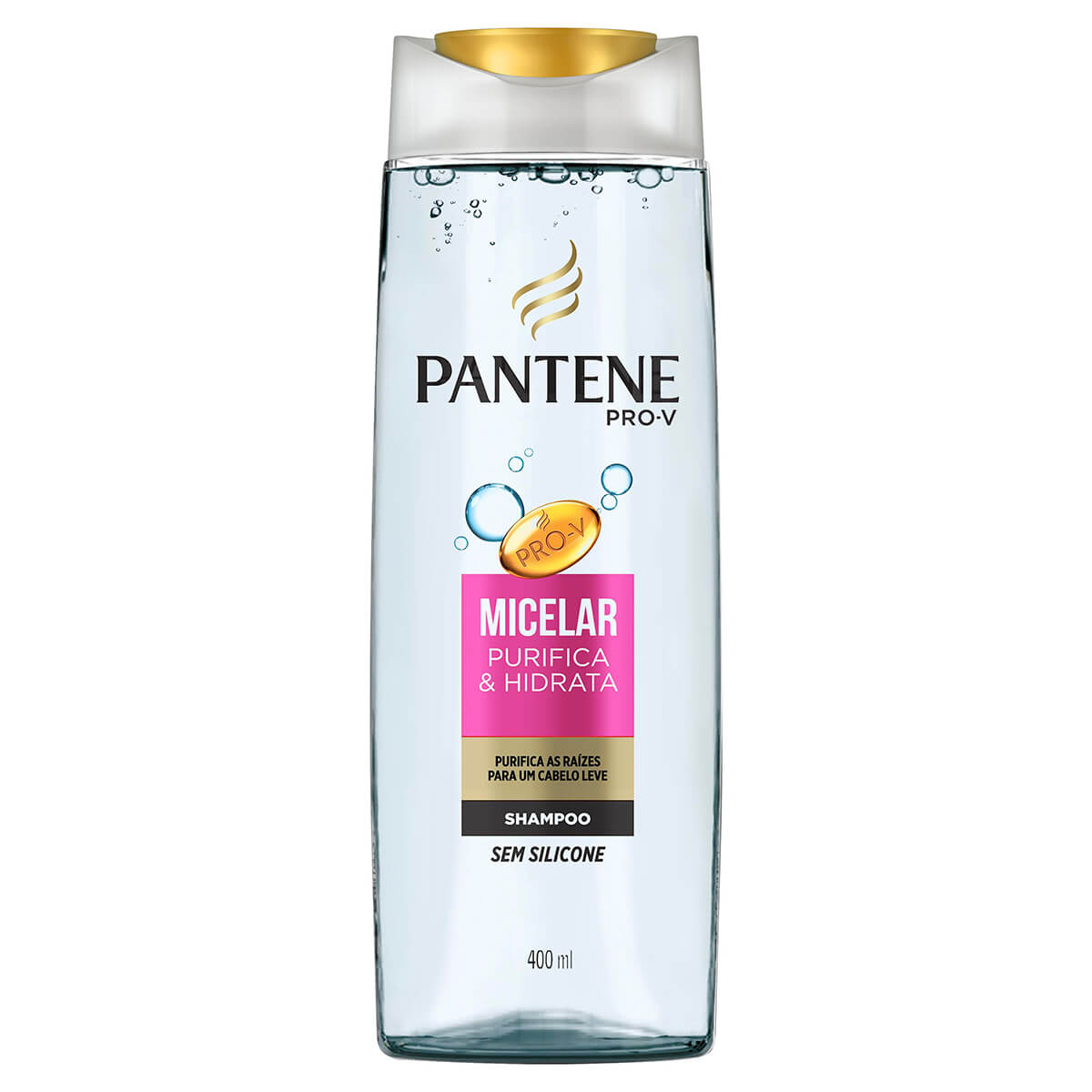 Shampoo Pantene Micelar Purifica & Hidrata 400ml Droga Raia