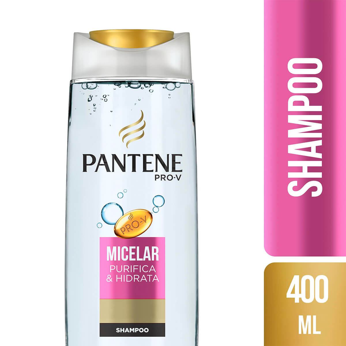 Shampoo Pantene Micelar Purifica & Hidrata 400ml