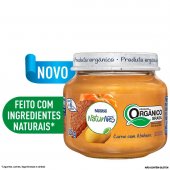 Papinha Orgânica Nestlé Naturnes Carne com Abóbora com 115g