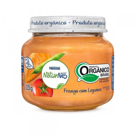 Papinha Orgânica Nestlé Naturnes Frango com Legumes com 115g | Foto 2