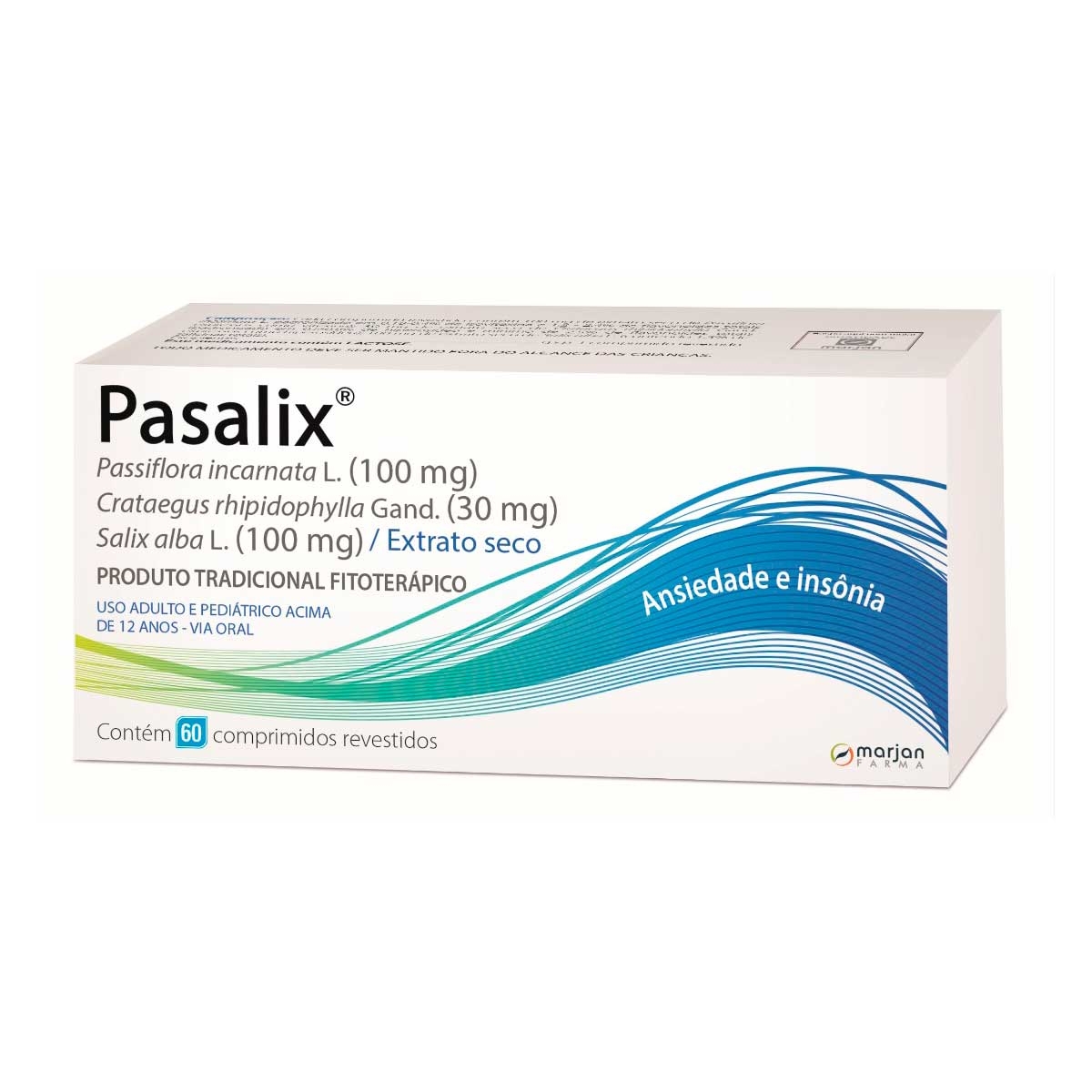 Pasalix 100mg com 60 comprimidos