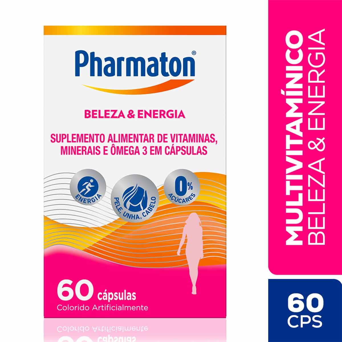 Polivitamínico Targifor Pharmaton Mulher Imunidade A-Z 60 cápsulas