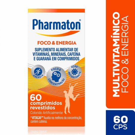 Suplemento Alimentar Pharmaton Energy com 60 Comprimidos