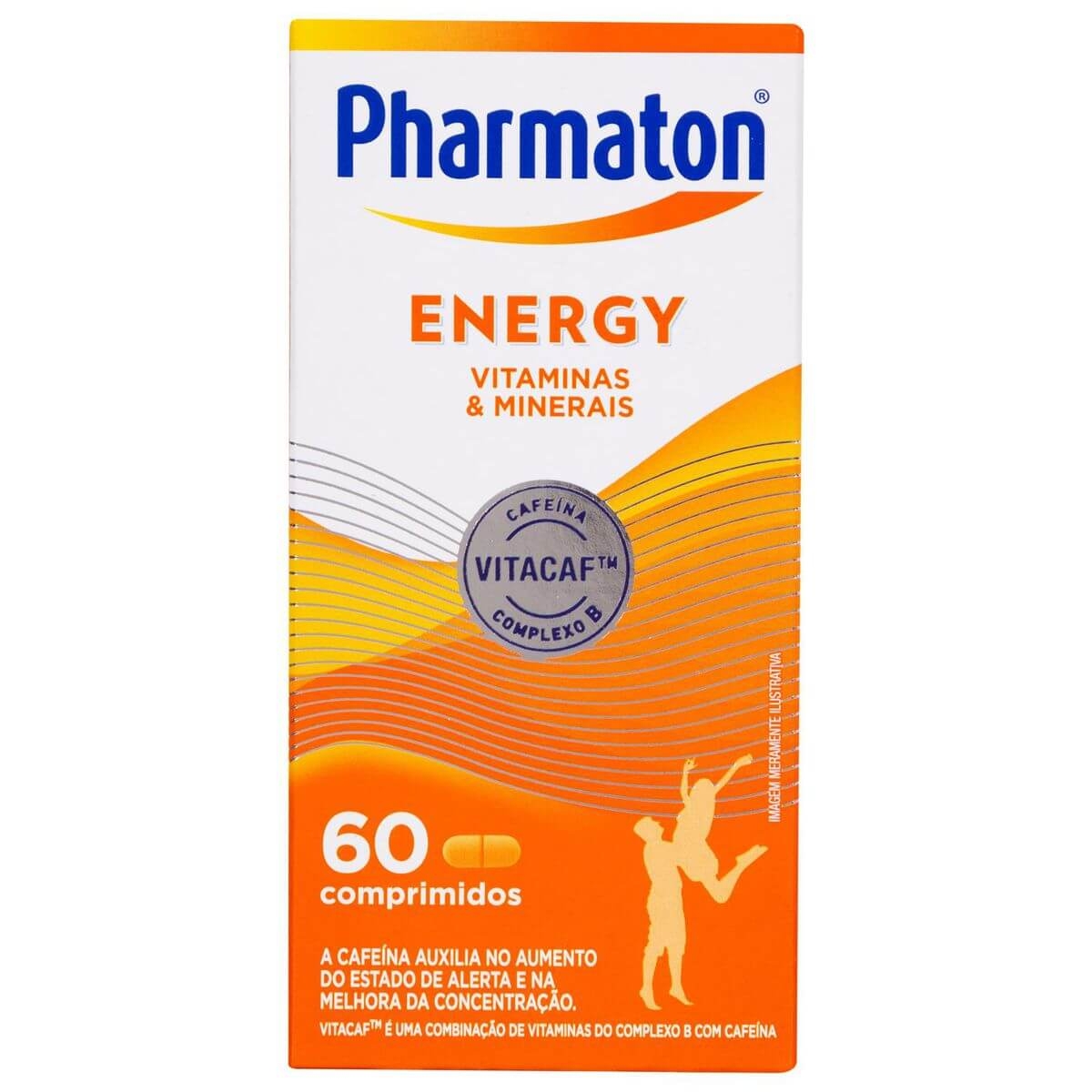 suplemento alimentar pharmaton energy com 60 comprimidos droga raia