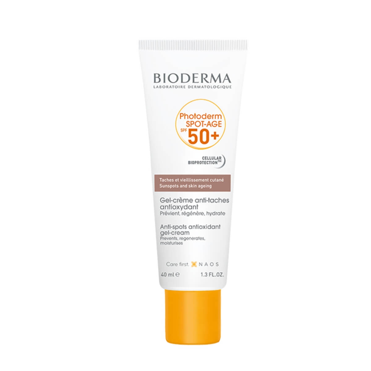 Protetor Solar Facial Bioderma Photoderm Spot Age FPS 50+ com 40ml