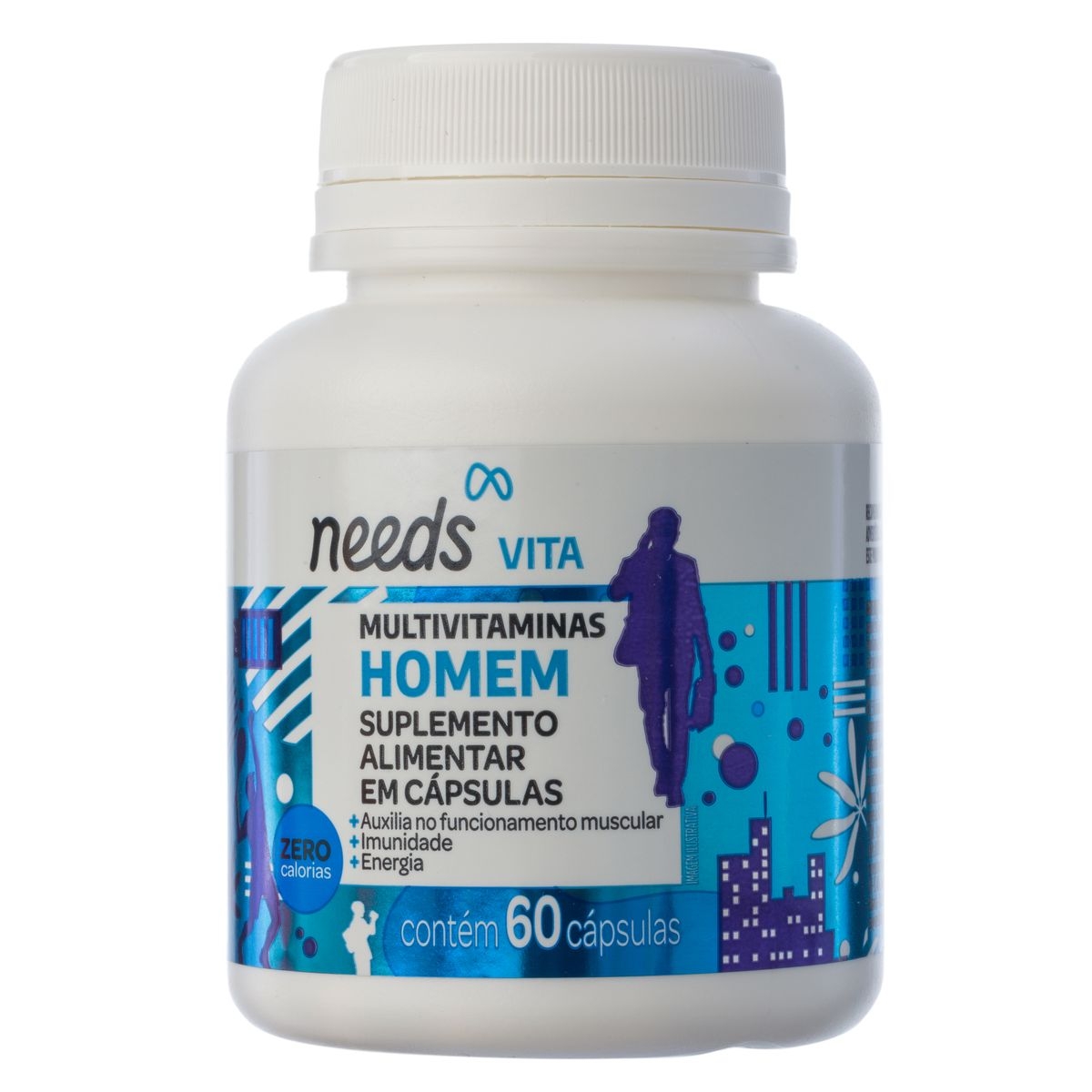 Polivitamínico Needs Vita Homem 60 cápsulas