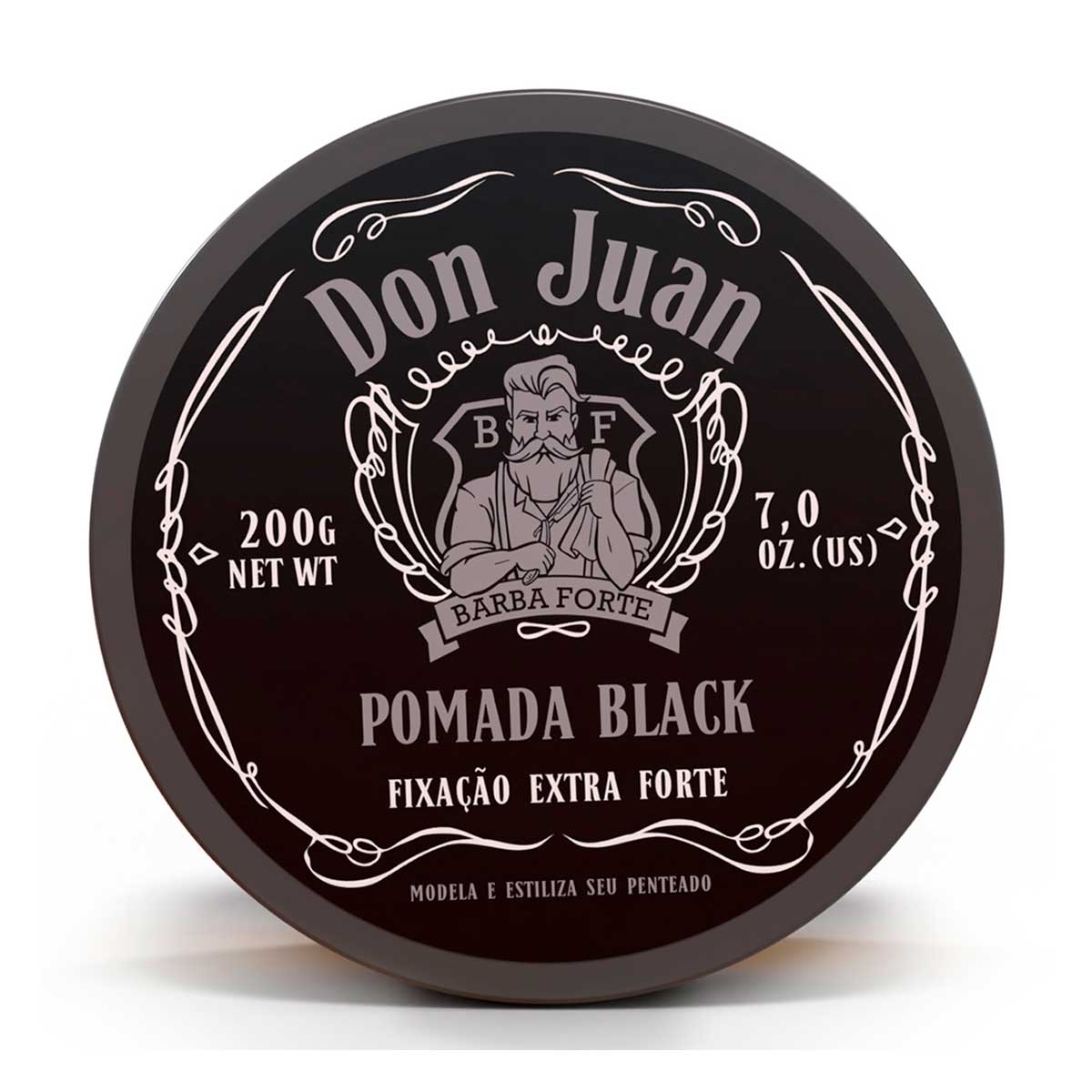 Pomada Black Barba Forte Don Juan com 200g 200g