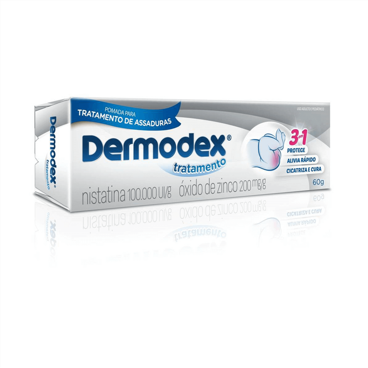 Pomada para Tratamento de Assaduras Dermodex Tratamento 60g