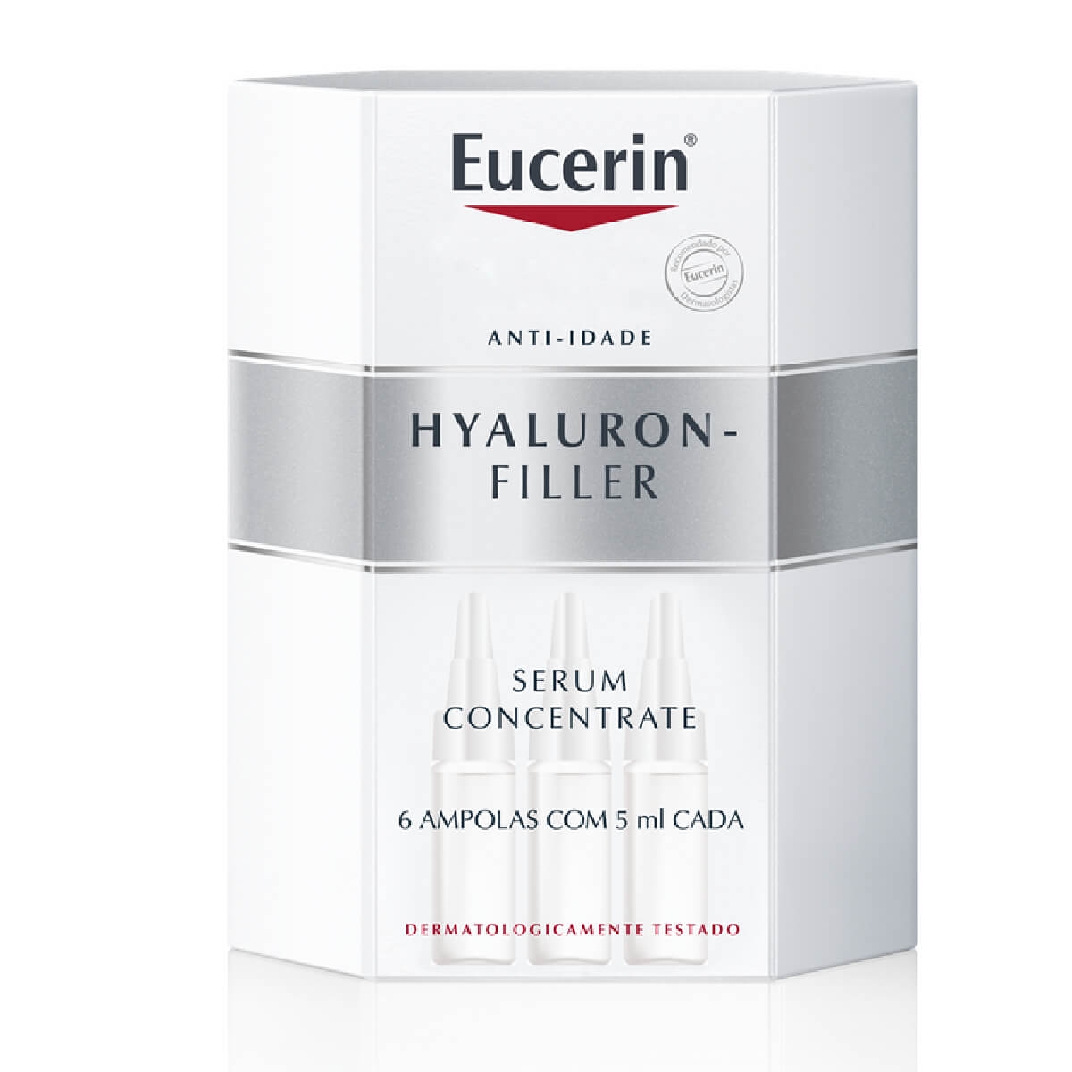 Preenchedor de Rugas Concentrado Eucerin Hyaluron-Filler 6 Ampolas de 5ml cada