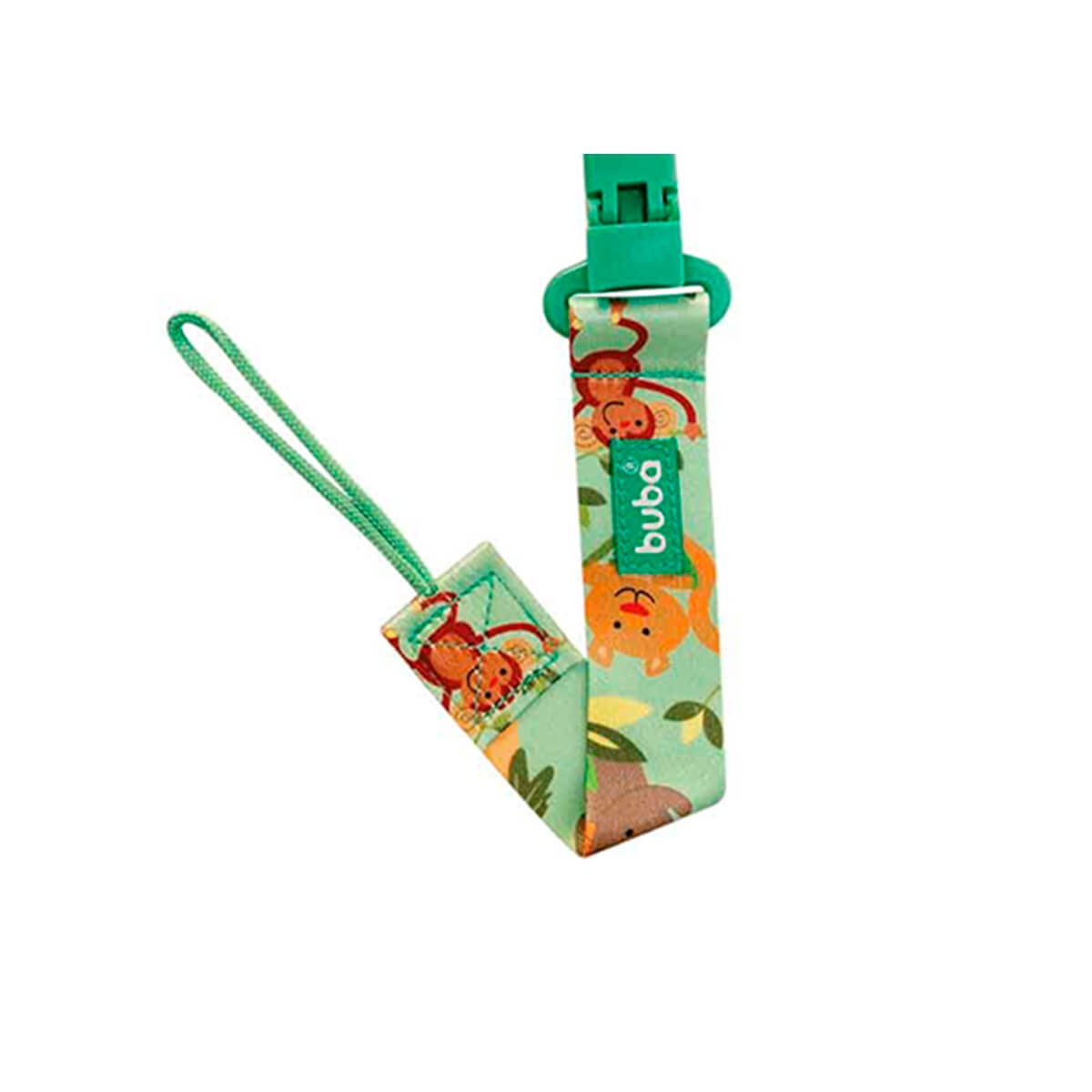 Prendedor de Chupeta Buba Safari com 1 Unidade Menor preço em Prendedor de Chupeta Buba Safari com 1 Unidade