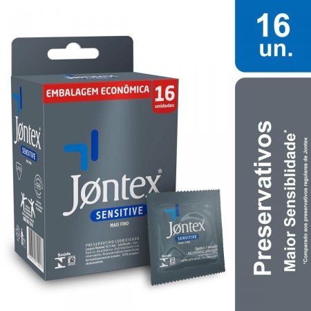 Preservativo Jontex Sensitive 16 Unidades | Foto 2