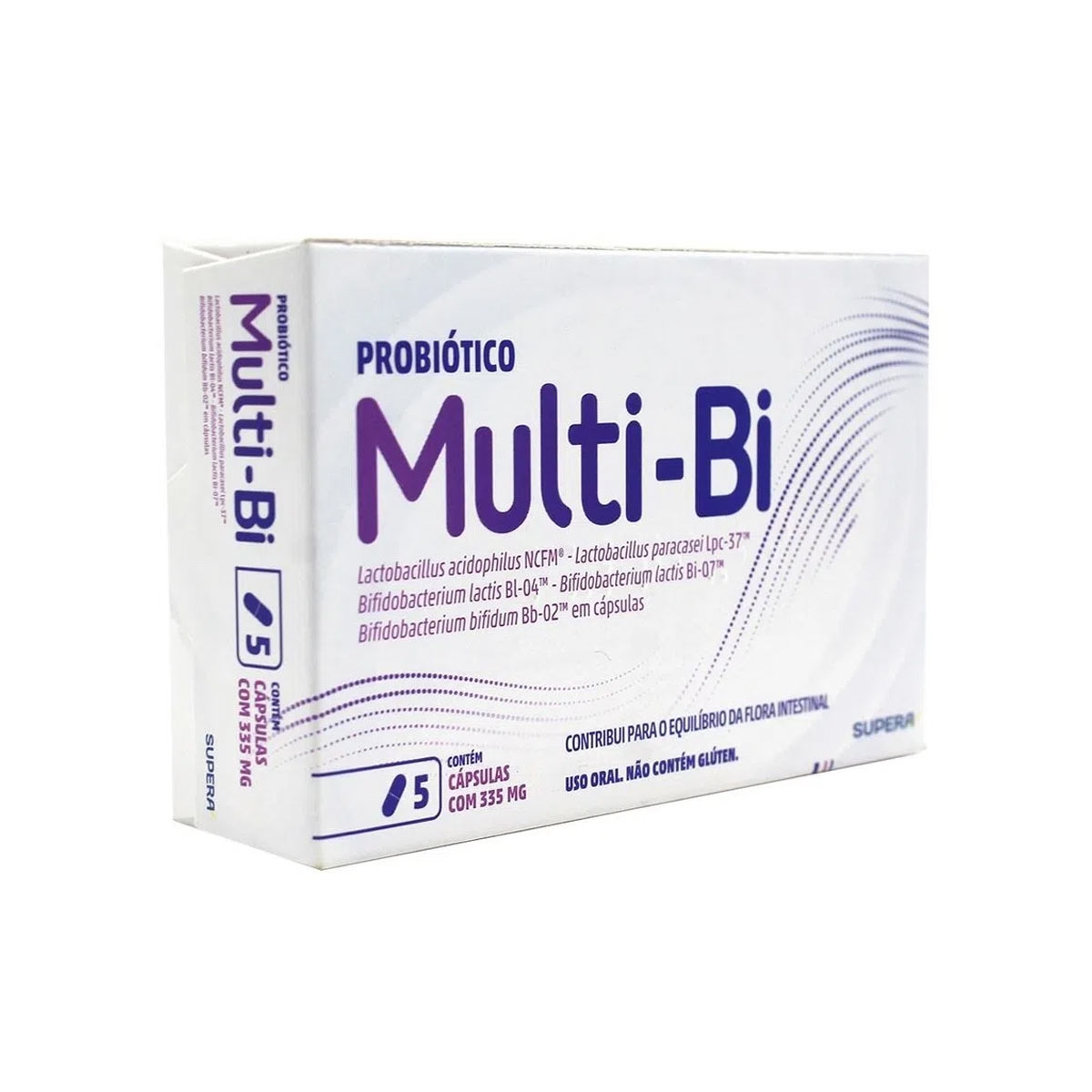 Probiótico Multi-Bi com 5 Cápsulas