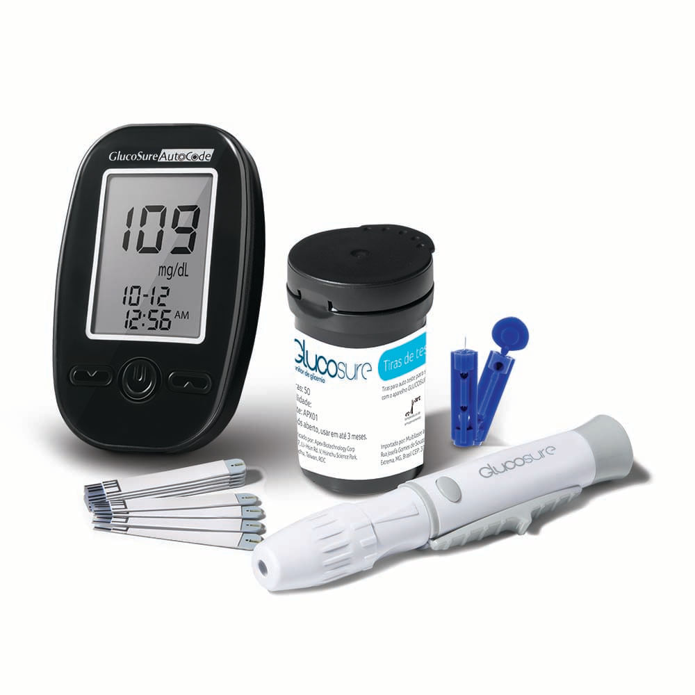 Kit Medidor de Glicemia Multilaser Glucosure Preto HC129 é ruim? Kit Medidor de Glicemia Multilaser Glucosure Preto HC129 é boa?