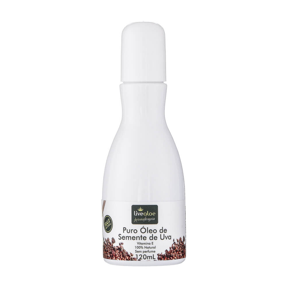 Oleo Livealoe Natural De Semente De Uva 120ml Droga Raia Oleo Livealoe Natural De Semente De Uva 120ml Droga Raia