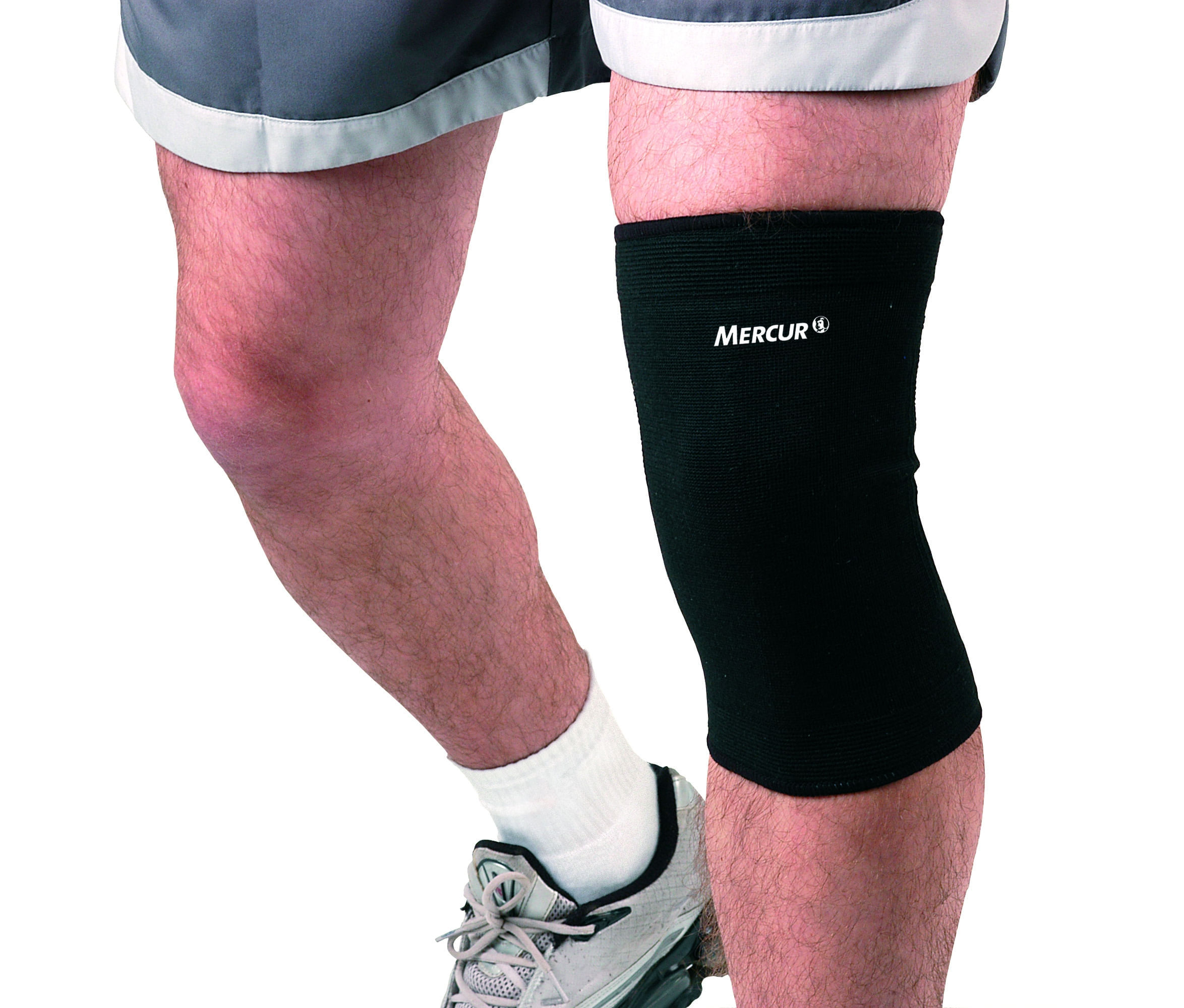 Joelheira Elástica Mercur Preta P BC0633 Menor preço em Joelheira Elástica Mercur Preta P BC0633