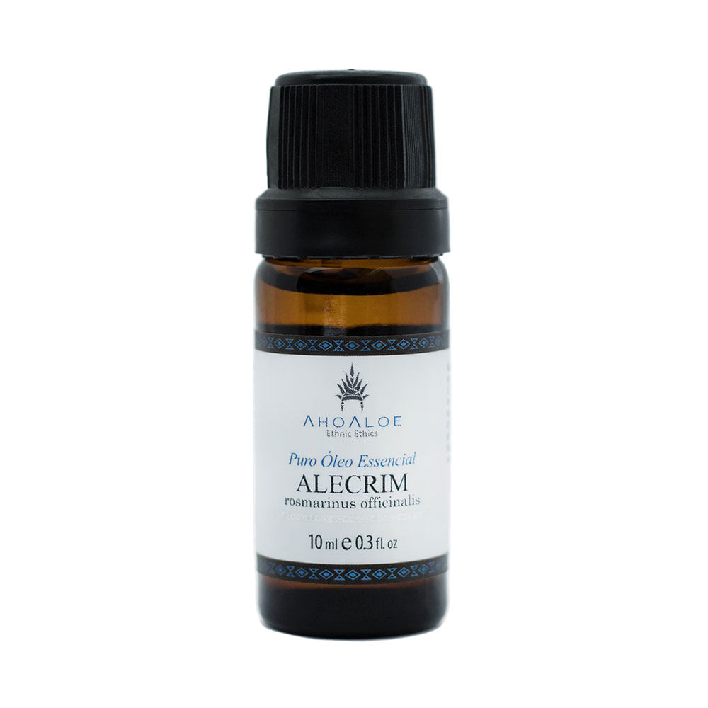 Óleo Essencial de Alecrim 10ml - Ahoaloe Menor preço em Óleo Essencial de Alecrim 10ml - Ahoaloe