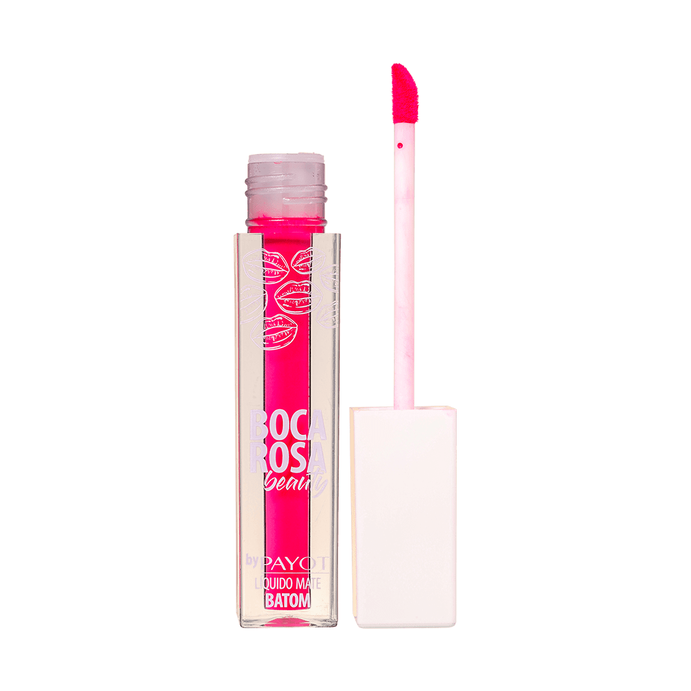 BATOM LÍQUIDO MATTE 4ML PAYOT BOCA ROSA BEAUTY PAYOT BOCA ROSA BEAUTY SHOCK - BATOM LÍQUIDO MATTE 4ML