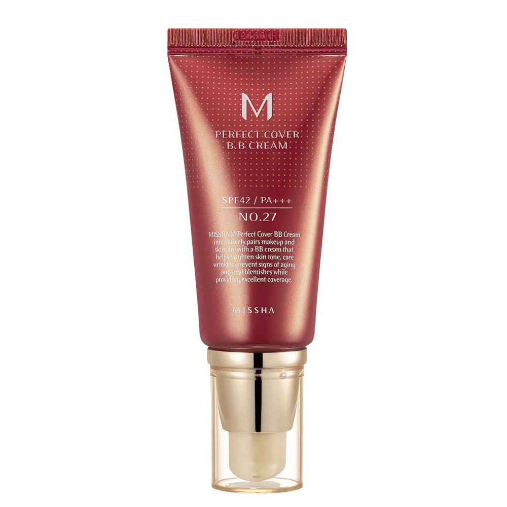 Missha BB Cream M Perfect Cover - Base Líquida 50ml Menor preço em Missha BB Cream M Perfect Cover - Base Líquida 50ml