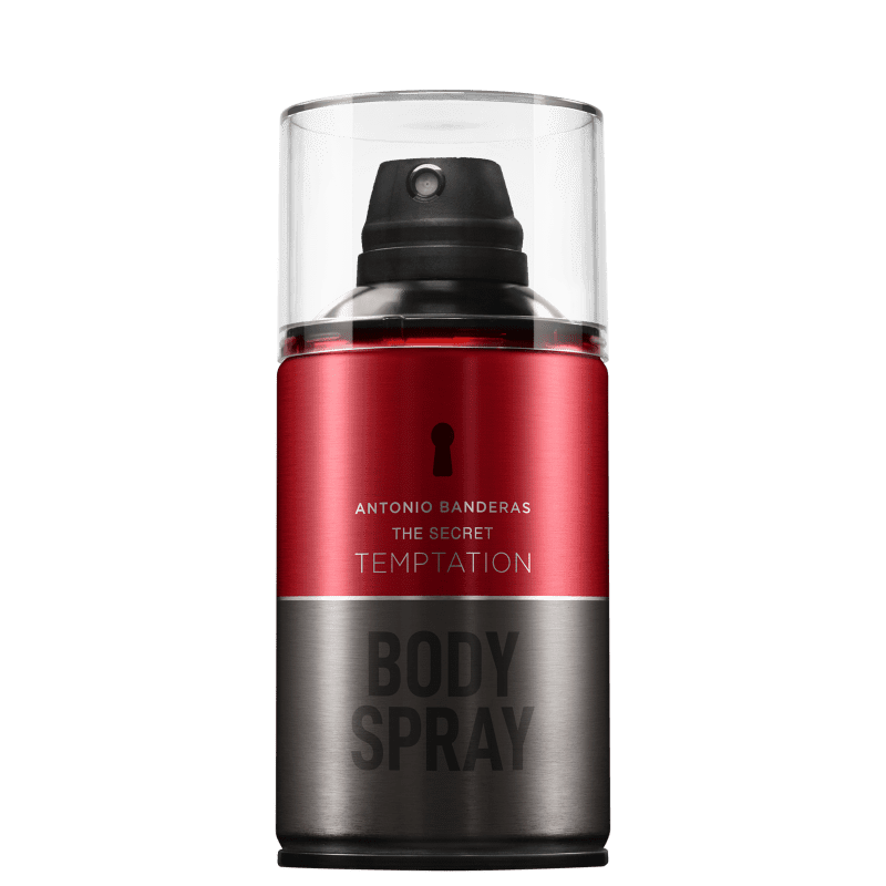 The Secret Temptation Body Spray Antonio Banderas - Perfume para o Corpo 250ml Menor preço em The Secret Temptation Body Spray Antonio Banderas - Perfume para o Corpo 250ml