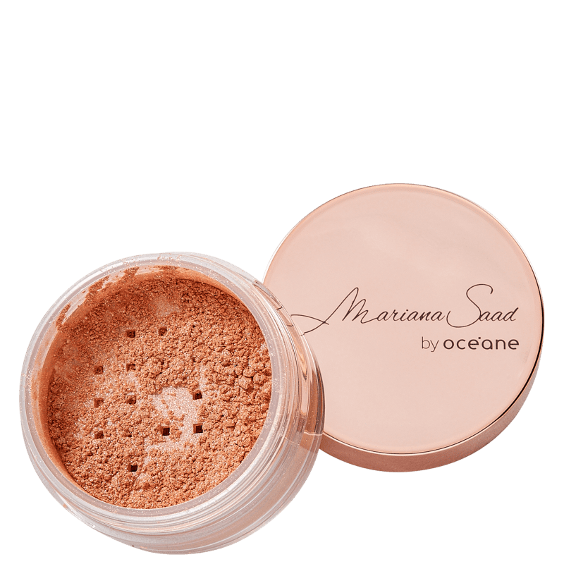 SKIN SHINE MARIANA SAAD BY OCÉANE - PÓ ILUMINADOR ROSE GOLD