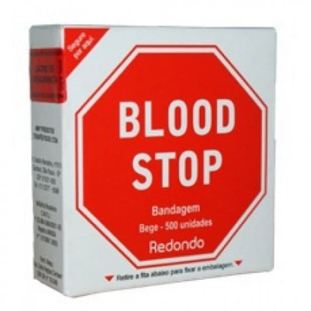 Curativo Blood Stop Caixa com 200 unidades