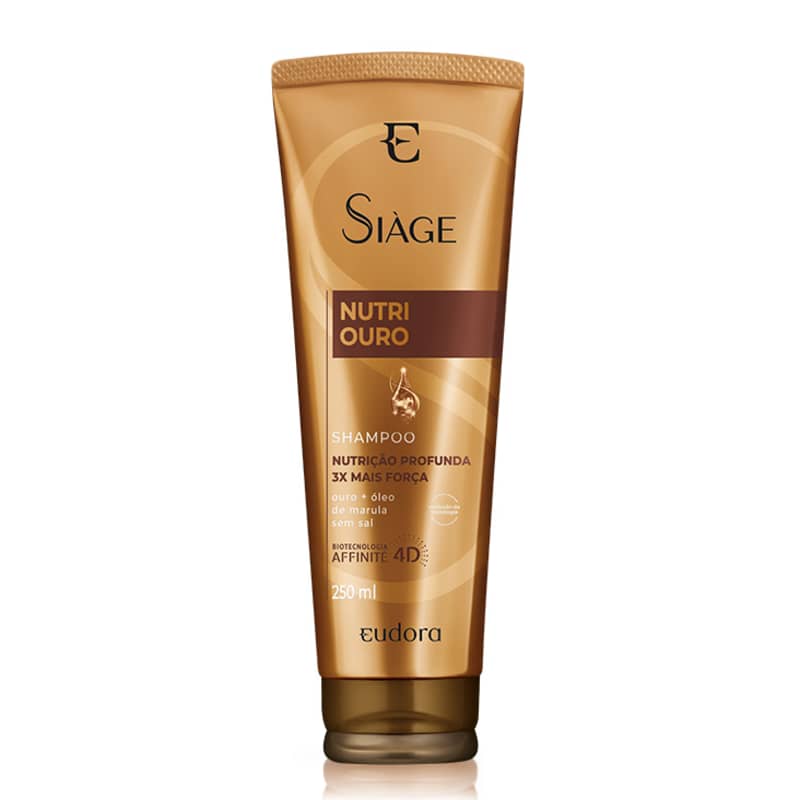 Nutri Ouro Siàge - Shampoo 250ml Menor preço em Nutri Ouro Siàge - Shampoo 250ml