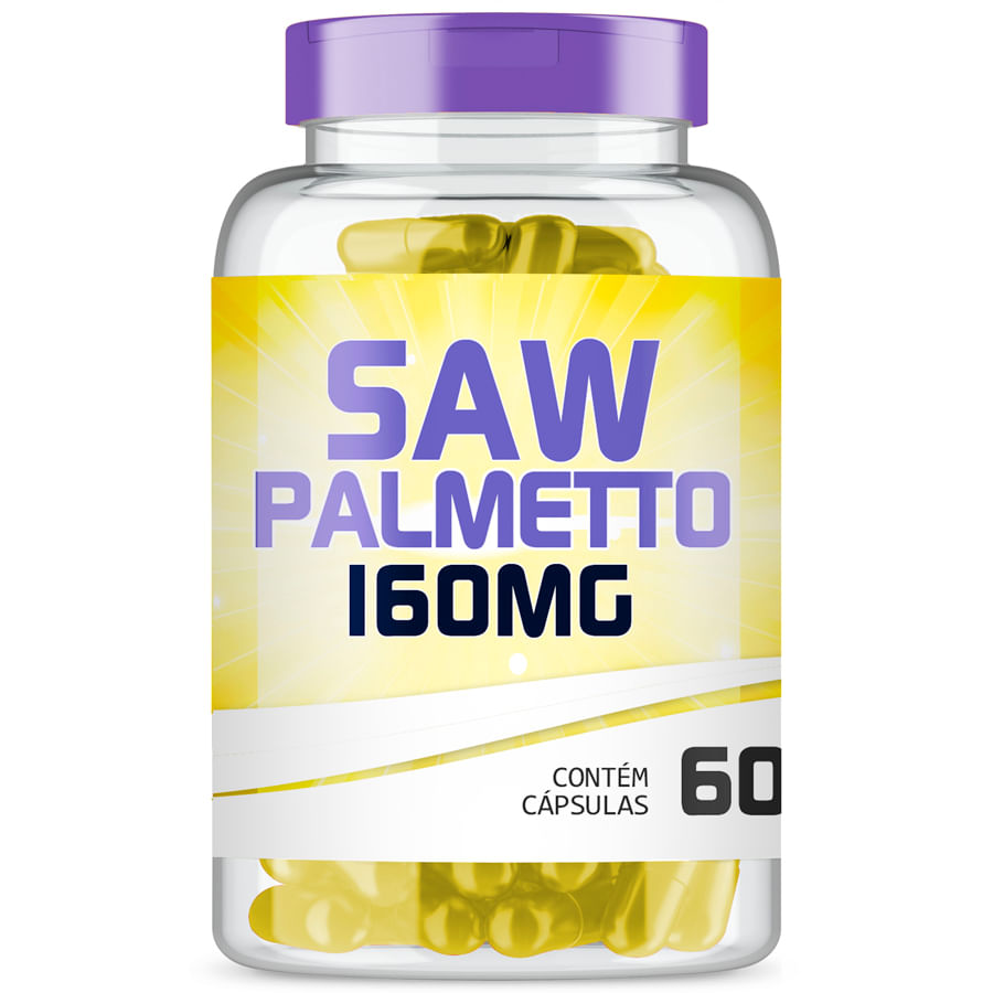 Saw Palmetto 160mg com 60 cápsulas Menor preço em Saw Palmetto 160mg com 60 cápsulas