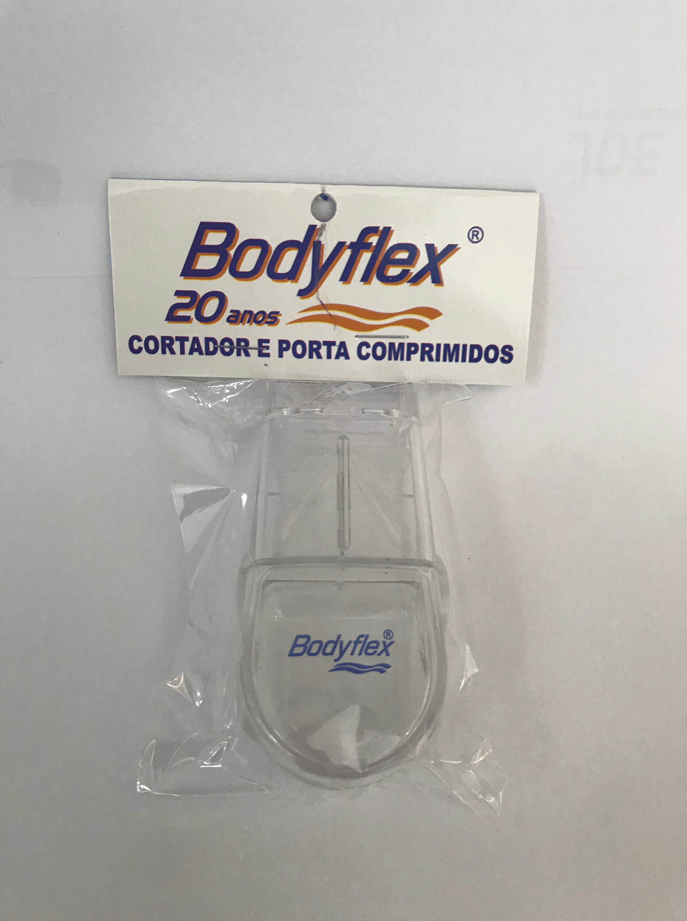 Cortador e Porta-Comprimidos Bodyflex Transparente Menor preço em Cortador e Porta-Comprimidos Bodyflex Transparente