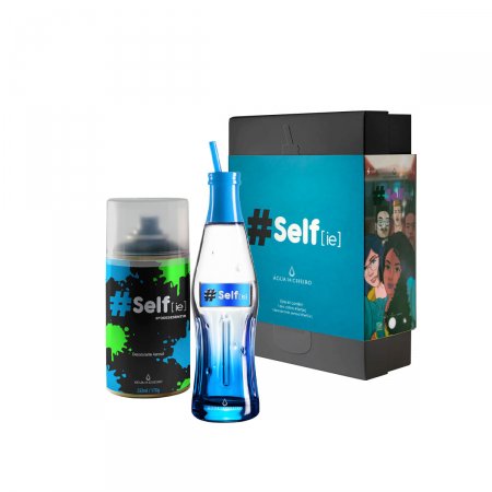 Kit Selfie Blue (Deo Colônia 100ml + Desodorante 250ml)