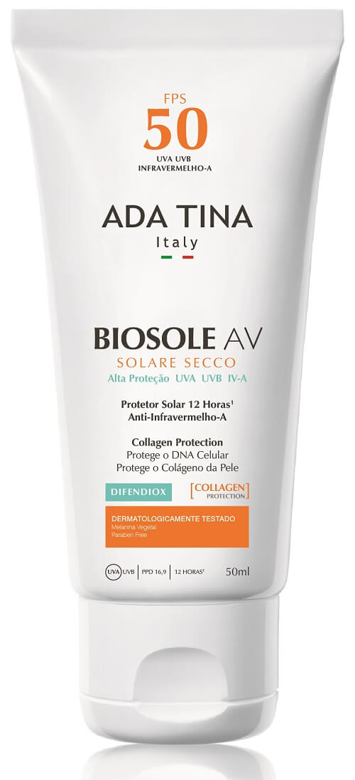 Ada Tina Biosole Av Protetor Solar FPS 50 Menor preço em Ada Tina Biosole Av Protetor Solar FPS 50