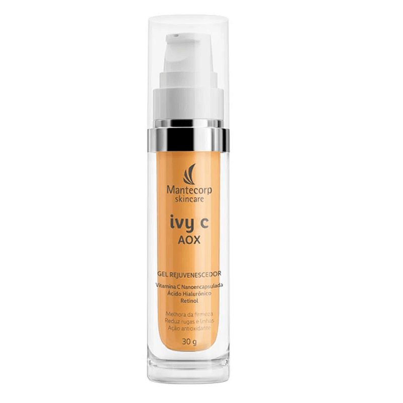 Gel Rejuvenescedor Facial Mantecorp Ivy C Aox Gel 30g Menor preço em Gel Rejuvenescedor Facial Mantecorp Ivy C Aox Gel 30g