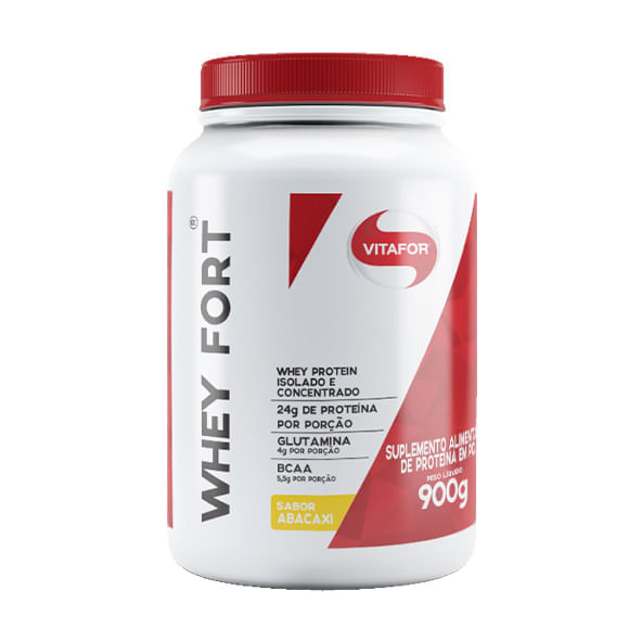 Whey fort Vitafor abacaxi 900g é ruim? Whey fort Vitafor abacaxi 900g é boa?