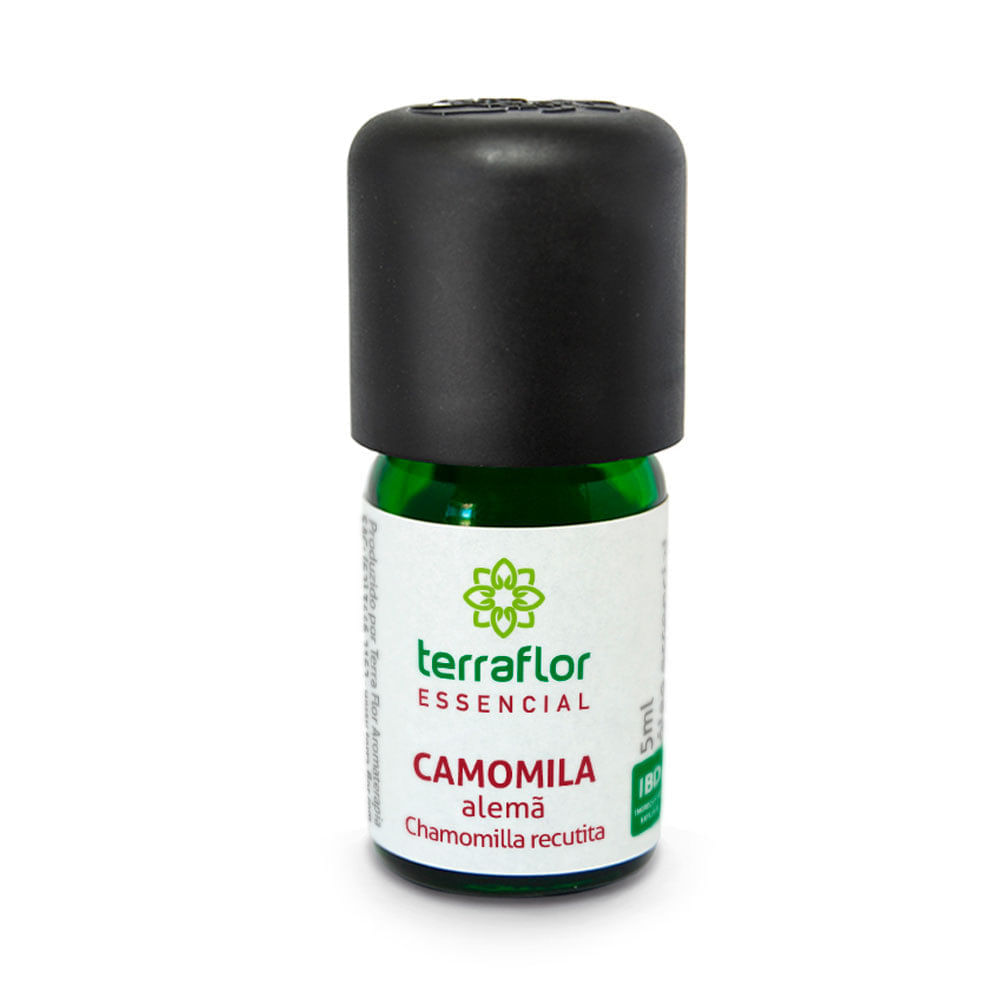 Óleo essencial de Camomila Alemã “ Azul” 5 ml – Terra Flor | Droga Raia