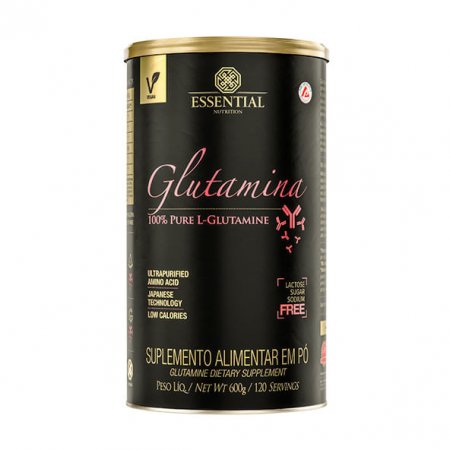Glutamina Essential Nutrition 100% Pure 600g