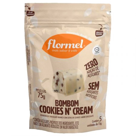 Bombom Flormel Cookies N'Cream 75g