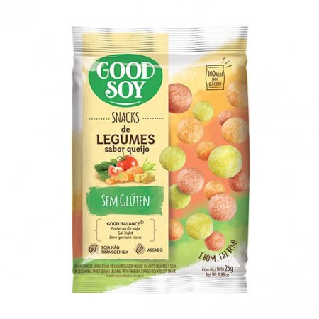 Snack Good Soy de Soja Legumes ao Queijo 25g