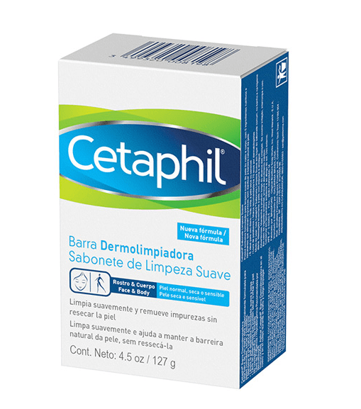 Cetaphil Sabonete de Limpeza Suave 127g Menor preço em Cetaphil Sabonete de Limpeza Suave 127g